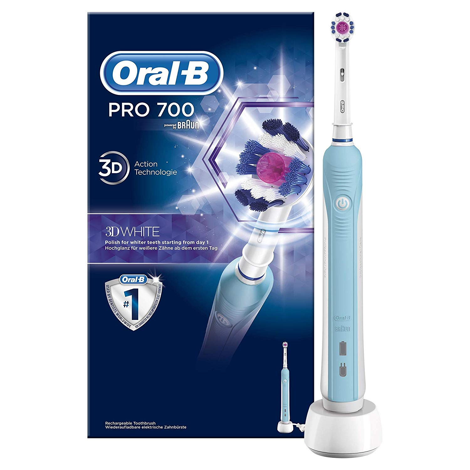 Oral-B Pro 700 3D White Elektrische Zahnbürste - Xenudo