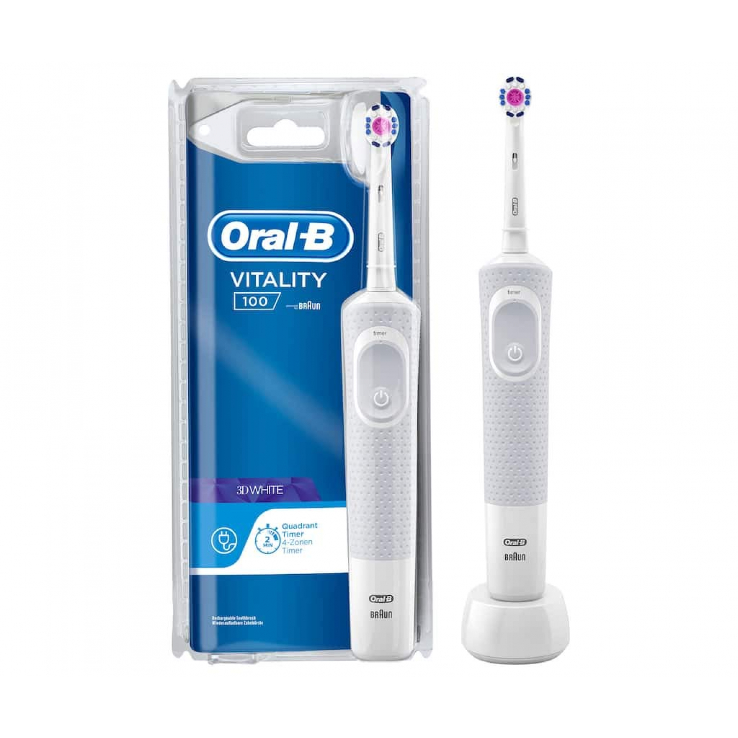 Oral B Vitality 100 3d White Cls Elektrische Zahnbürste Xenudo 0735