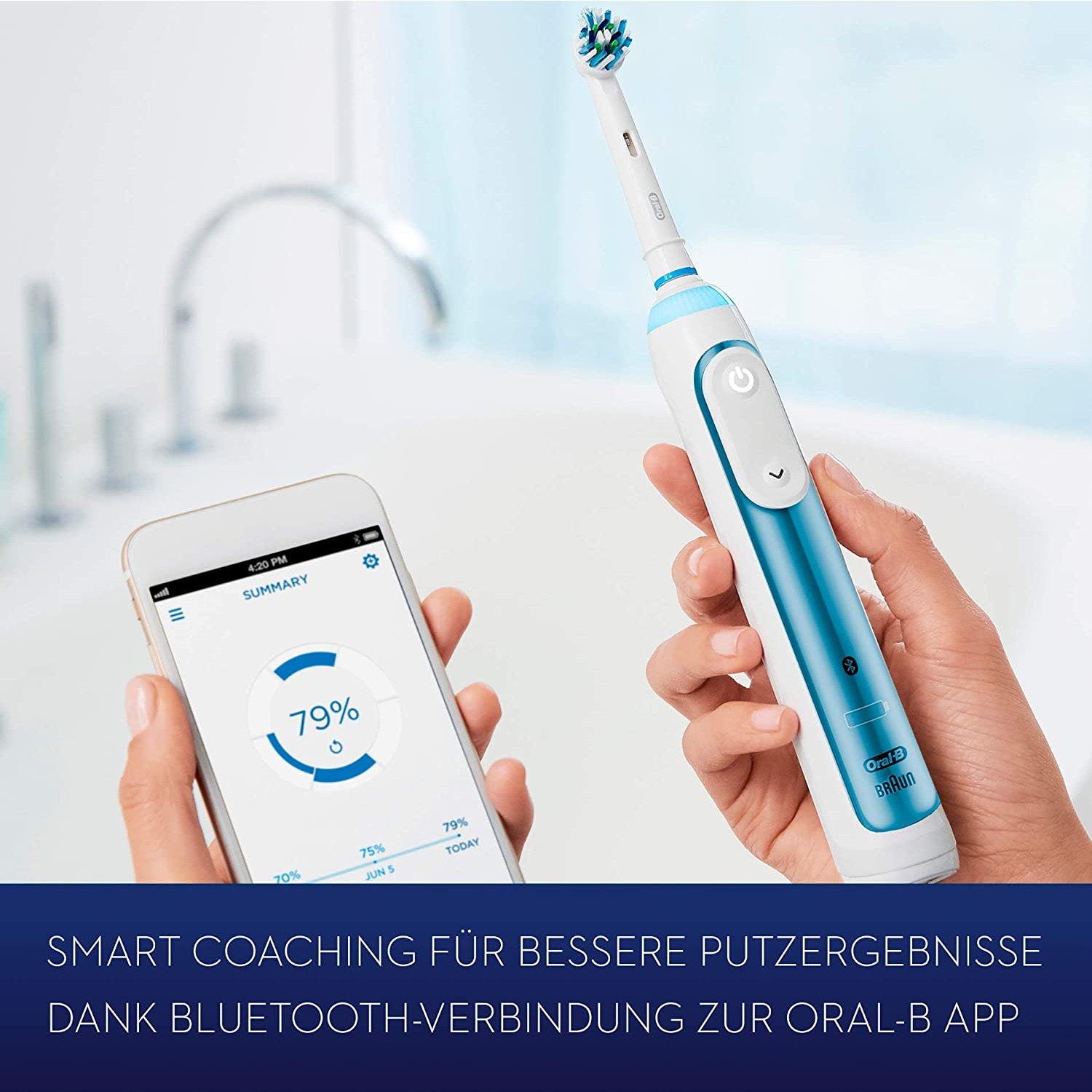 Oral-B Smart Expert Elektrische Zahnbürste Mit Bluetooth-Verbindung ...