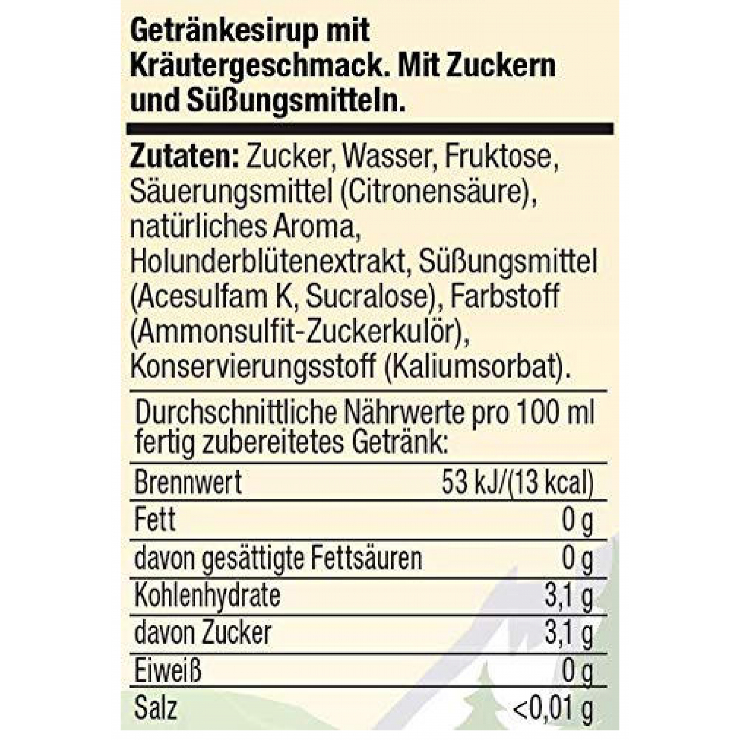 Sodastream Sirup Kr Uter Geschmack Ml Xenudo