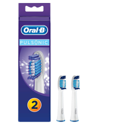 Oral-B Pulsonic Aufsteckbürsten, Passend für alle Oral-B Pulsonic Schallzahnbürsten, 2 Stück Oral-B Pulsonic Aufsteckbürsten, Passend für alle Oral-B Pulsonic Schallzahnbürsten, 2 Stück