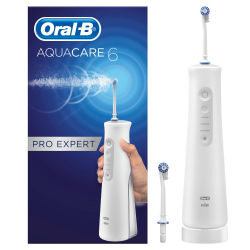 Oral-B AquaCare 6 Pro-Expert Kabellose Munddusche mit Oxyjet-Technologie Oral-B AquaCare 6 Pro-Expert Kabellose Munddusche mit Oxyjet-Technologie