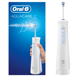 Oral-B AquaCare 4 Kabellose Munddusche mit Oxyjet-Technologie Oral-B AquaCare 4 Kabellose Munddusche mit Oxyjet-Technologie