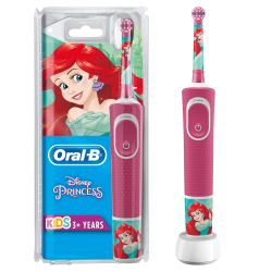 Oral-B Kids Prinzessin Elektrische Zahnbürste mit Disney-Stickern, für Kinder ab 3 Jahren, rosa Oral-B Kids Prinzessin Elektrische Zahnbürste mit Disney-Stickern, für Kinder ab 3 Jahren, rosa