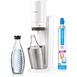 SodaStream Crystal 2.0 white inkl. 2. Glaskaraffe Wassersprudler SodaStream Crystal 2.0 white inkl. 2. Glaskaraffe Wassersprudler