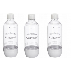 SodaStream PET Flasche 1 ltr. 3er Pack weiss SodaStream PET Flasche 1 ltr. 3er Pack weiss