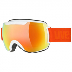 Uvex downhill 2000 CV Skibrille white S/L orange-green Uvex downhill 2000 CV Skibrille white S/L orange-green