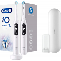 Oral-B iO Series 7N Duo White Alabaster elektrische Zahnbürste Oral-B iO Series 7N Duo White Alabaster elektrische Zahnbürste