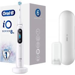 Oral-B iO Series 8N White Alabaster elektrische Zahnbürste Oral-B iO Series 8N White Alabaster elektrische Zahnbürste