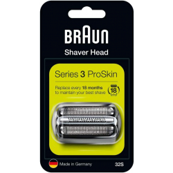 Braun Kombipack 32S Silber NEW Scherfolie + Schermesser Braun Kombipack 32S Silber NEW Scherfolie + Schermesser