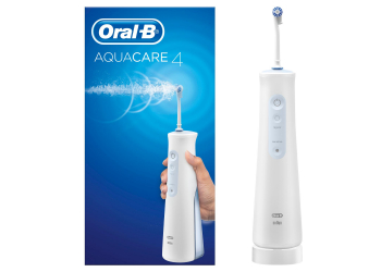Oral-B AquaCare 4 Kabellose Munddusche mit Oxyjet-Technologie Oral-B AquaCare 4 Kabellose Munddusche mit Oxyjet-Technologie