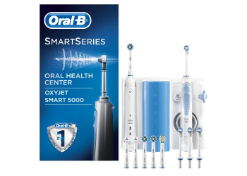 Oral-B Mundpflege-Center, SMART 5000 Elektrische Zahnbürste + OxyJet Munddusche Oral-B Mundpflege-Center, SMART 5000 Elektrische Zahnbürste + OxyJet Munddusche