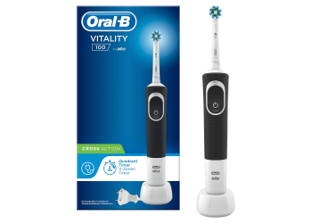 Oral-B Vitality 100 Cross Action Elektrische Zahnbürste, schwarz Oral-B Vitality 100 Cross Action Elektrische Zahnbürste, schwarz