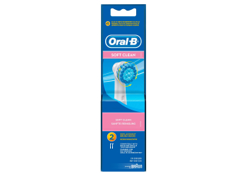 Oral-B Soft Clean Aufsteckbürsten, für eine sanfte Reinigung am Zahnfleischrand, 2 Stück Oral-B Soft Clean Aufsteckbürsten, für eine sanfte Reinigung am Zahnfleischrand, 2 Stück