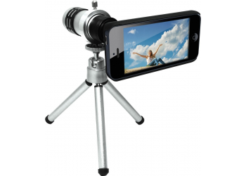 Rollei 9X Tele For I-Phone 5 Black Handyobjektiv Rollei 9X Tele For I-Phone 5 Black Handyobjektiv