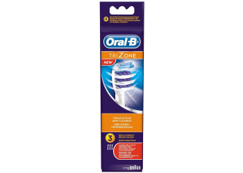 Oral-B TriZone Aufsteckbürsten, Mit innovativer 3-Zonen-Tiefenreinigung, 3 Stück Oral-B TriZone Aufsteckbürsten, Mit innovativer 3-Zonen-Tiefenreinigung, 3 Stück
