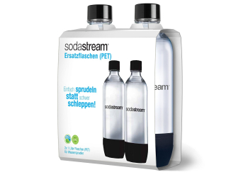 SodaStream PET-Flasche schwarz 1 L Duopack SodaStream PET-Flasche schwarz 1 L Duopack