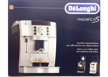 DeLonghi ECAM 22.110.B Magnifica S Black Kaffeevollautomat DeLonghi ECAM 22.110.B Magnifica S Black Kaffeevollautomat