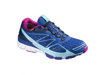 Salomon X-SCREAM 3 D GTX (383079) Laufschuhe Bl/Wh/Dah Salomon X-SCREAM 3 D GTX (383079) Laufschuhe Bl/Wh/Dah