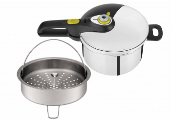 Tefal Secure Schnellkochtopf 5 Neo 22 P25307 Inkl. Korbeinsatz Tefal Secure Schnellkochtopf 5 Neo 22 P25307 Inkl. Korbeinsatz