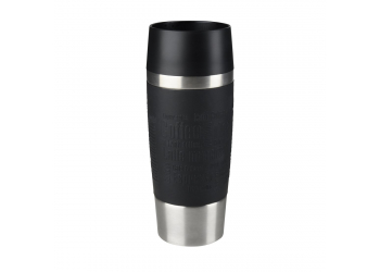 Emsa Isolierbecher 0,36L Edelstahl/Schwarz Emsa Isolierbecher 0,36L Edelstahl/Schwarz