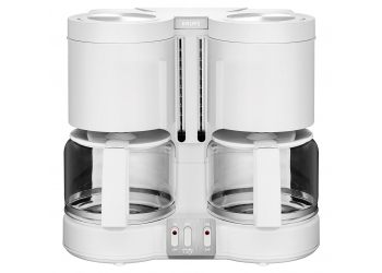 Krups KM 8501 White Duothek Plus Doppel-Fillterkaffeemaschine Krups KM 8501 White Duothek Plus Doppel-Fillterkaffeemaschine