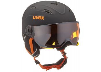 Uvex jun.visor pro bl-orange mat Kinderhelm Uvex jun.visor pro bl-orange mat Kinderhelm
