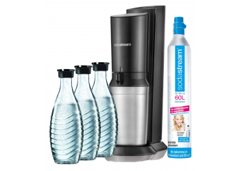 SodaStream Crystal Plus Incl. 3 Glaskaraffen 0,6L Wassersprudler SodaStream Crystal Plus Incl. 3 Glaskaraffen 0,6L Wassersprudler