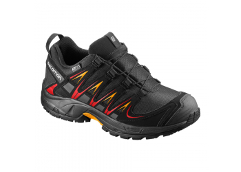 Salomon XA Pro 3DCSWP J BK-BK Fiery Red Kinder Laufschuhe Salomon XA Pro 3DCSWP J BK-BK Fiery Red Kinder Laufschuhe