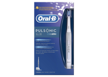Oral-B Pulsonic Slim Weiss/Silber elektrische Schallzahnbürste Oral-B Pulsonic Slim Weiss/Silber elektrische Schallzahnbürste