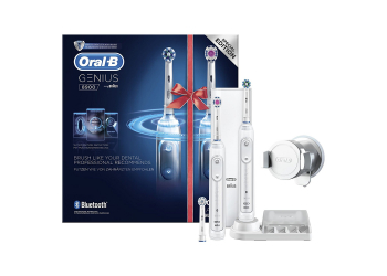 Oral-B Genius 8900 White Elektrische Zahnbürste Inkl. 2. Handstück Oral-B Genius 8900 White Elektrische Zahnbürste Inkl. 2. Handstück