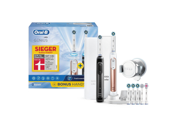 Oral-B Genius 9000 + 2. Handteil black/rose Elektrische Zahnbürste Oral-B Genius 9000 + 2. Handteil black/rose Elektrische Zahnbürste