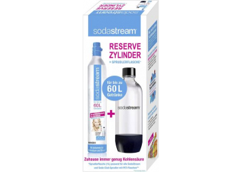 SodaStream Reservezylinder 60 L + 1 PET Flasche 1L SodaStream Reservezylinder 60 L + 1 PET Flasche 1L