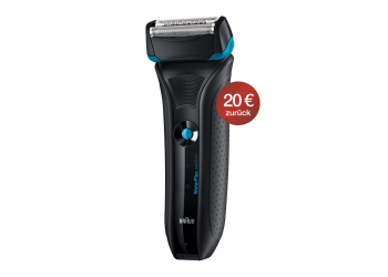 Braun WaterFlex WF2S Schwarz Herrenrasierer Braun WaterFlex WF2S Schwarz Herrenrasierer