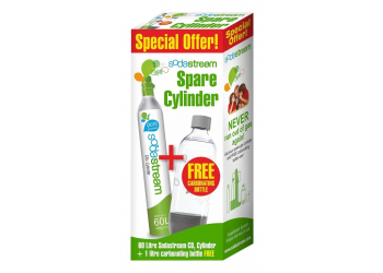 SodaStream Reservezylinder 60 L + 1 PET Flasche 1L SodaStream Reservezylinder 60 L + 1 PET Flasche 1L