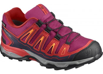 Salomon X-Ultra GTX J Sangria/pop Red Kinder Laufschuhe Salomon X-Ultra GTX J Sangria/pop Red Kinder Laufschuhe