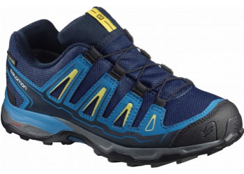 Salomon X-ULTRA GTX J Blue Depth/Cloi Laufschuhe Salomon X-ULTRA GTX J Blue Depth/Cloi Laufschuhe