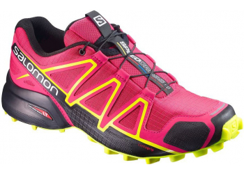 Salomon SPEEDCROSS 4 W Vi Pi/Bk/Su Laufschuhe Salomon SPEEDCROSS 4 W Vi Pi/Bk/Su Laufschuhe