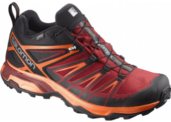 Salomon X ULTRA 3 GTX Bk/Red Dal/Sca Laufschuhe Salomon X ULTRA 3 GTX Bk/Red Dal/Sca Laufschuhe