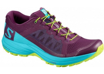 Salomon XA ELEVATE W Darkp/Blue Cura Laufschuhe Salomon XA ELEVATE W Darkp/Blue Cura Laufschuhe
