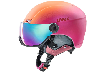 Uvex hlmt 400 visor style black mat Skihelm Uvex hlmt 400 visor style black mat Skihelm