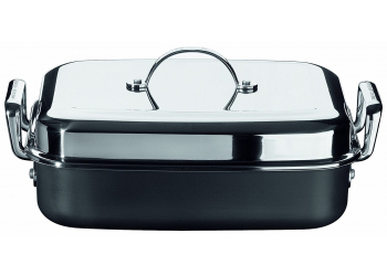 Tefal E90399 Jamie Oliver Bräter+Dampfgarer 28x34cm Tefal E90399 Jamie Oliver Bräter+Dampfgarer 28x34cm