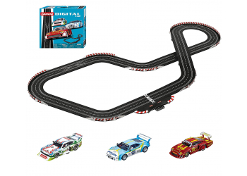 Carrera Digital 132 Drm Retro Race Start-Set 30002 Rennbahn Carrera Digital 132 Drm Retro Race Start-Set 30002 Rennbahn