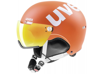 Uvex hlmt 500 visor black-white mat Skihelm Uvex hlmt 500 visor black-white mat Skihelm