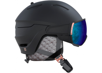 Salomon Mirage+ Photo Bk/Rose Gold AW Skihelm Salomon Mirage+ Photo Bk/Rose Gold AW Skihelm