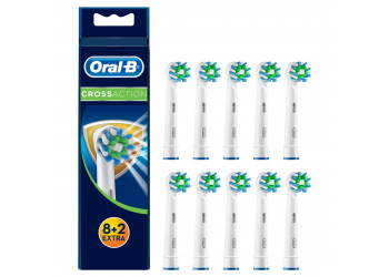 Oral-B Cross Action EB 50 8+2 Bakterienschutz Ersatzbürsten Oral-B Cross Action EB 50 8+2 Bakterienschutz Ersatzbürsten