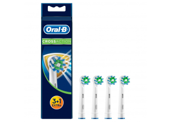 Oral-B CrossAction EB 50 3+1 Bakterienschutz Ersatzbürsten Oral-B CrossAction EB 50 3+1 Bakterienschutz Ersatzbürsten