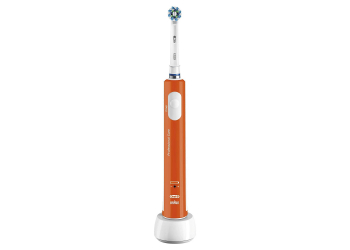 Oral-B Pro 600 Cross Action Orange elektrische Zahnbürste Oral-B Pro 600 Cross Action Orange elektrische Zahnbürste