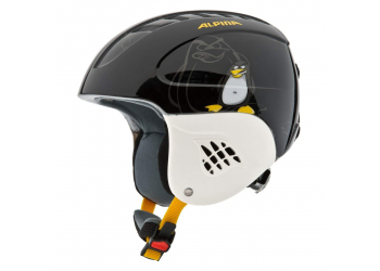Alpina Carat black-pinguin Kinderhelm 48-52cm Alpina Carat black-pinguin Kinderhelm 48-52cm