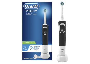 Oral-B Vitality 100 CrossAction black BOX elektrische Zahnbürste Oral-B Vitality 100 CrossAction black BOX elektrische Zahnbürste